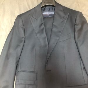 Navy Blue wool suit from Suit Supply